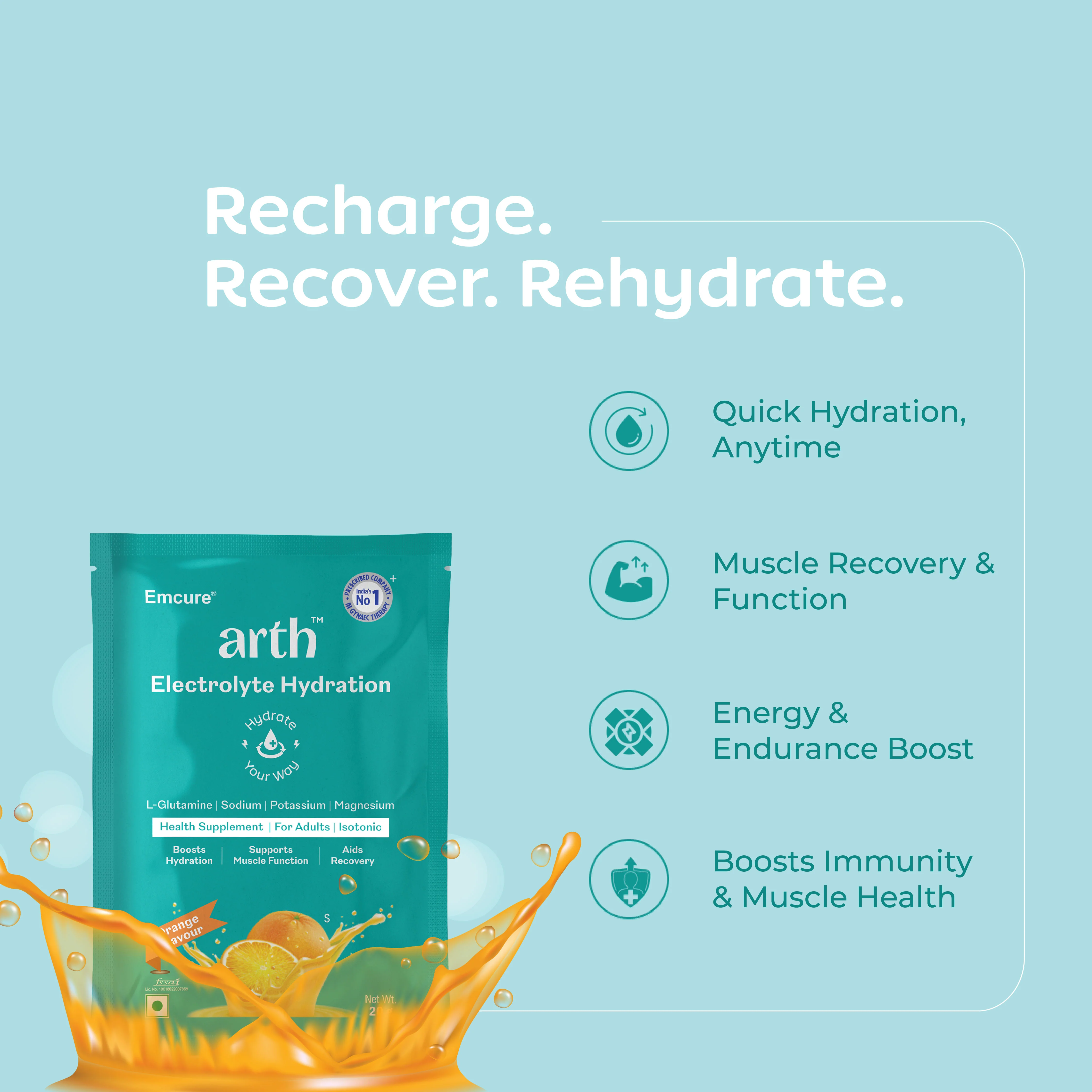 Electrolyte Hydration - Orange Flavor - Image 4