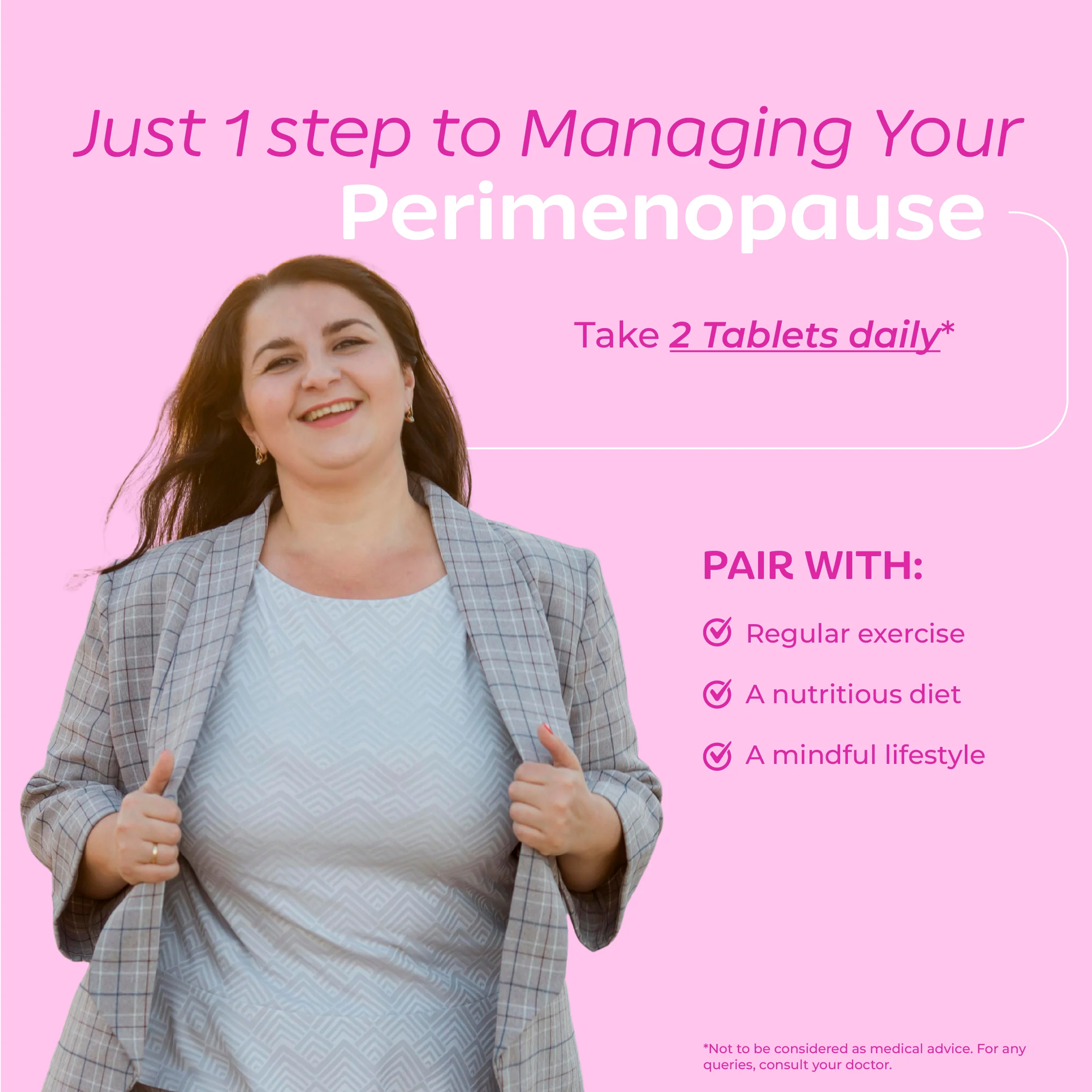 Perimenopause Multi Symptom Support- Tablets with Free Intimate Cream 30gm - Image 6