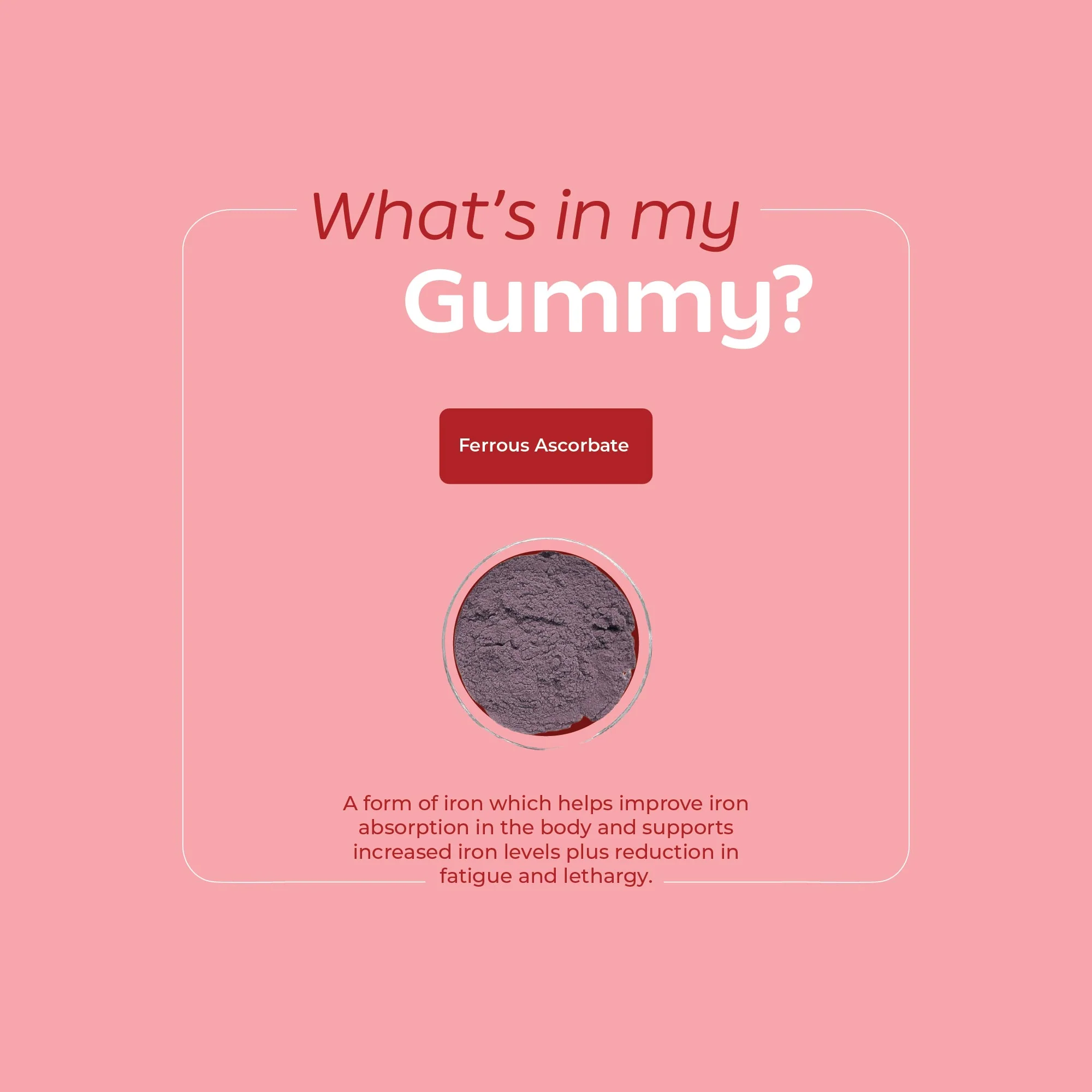 Fatigue Support Iron Gummies - Image 6