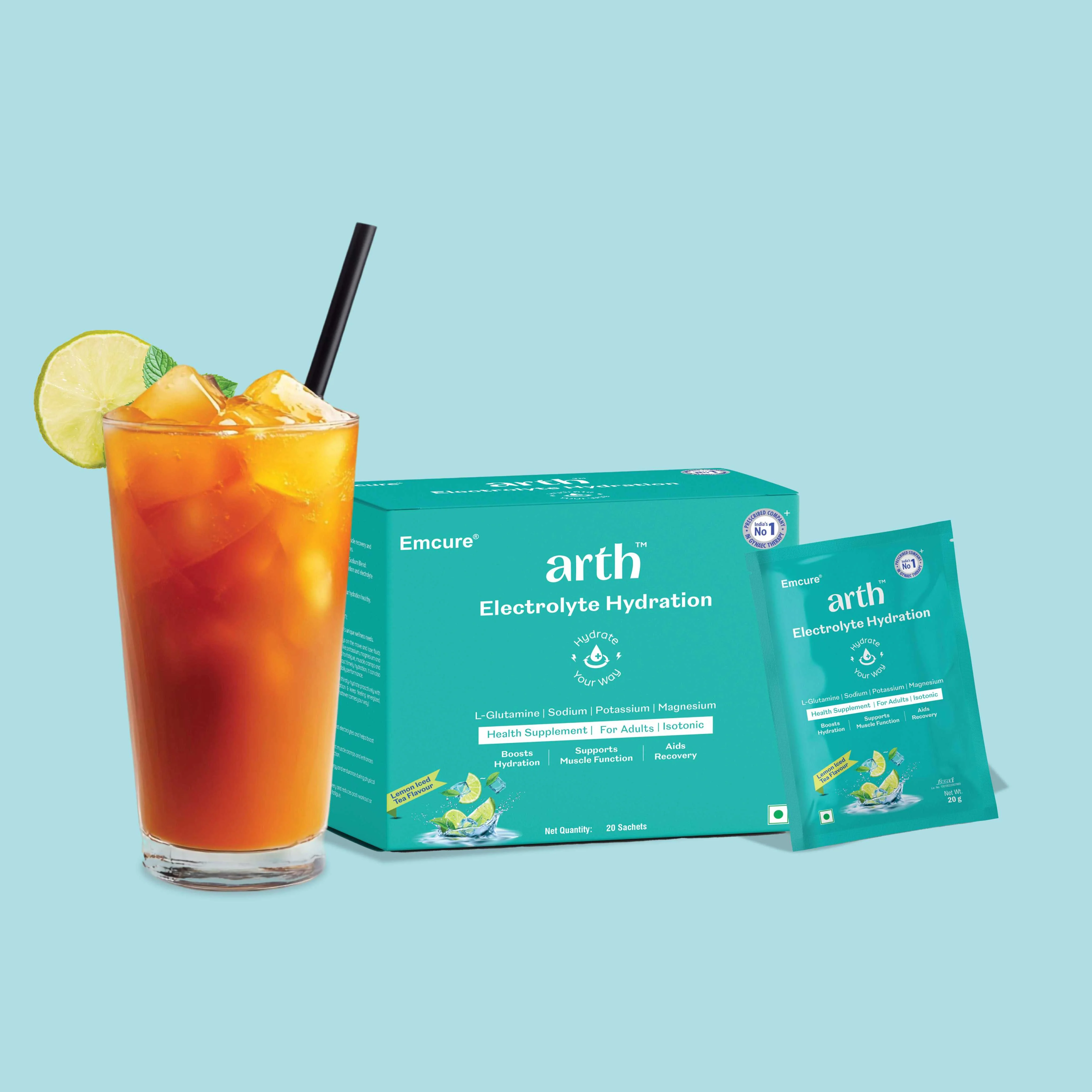 Electrolyte Hydration - Lemon Iced Tea - Image 3