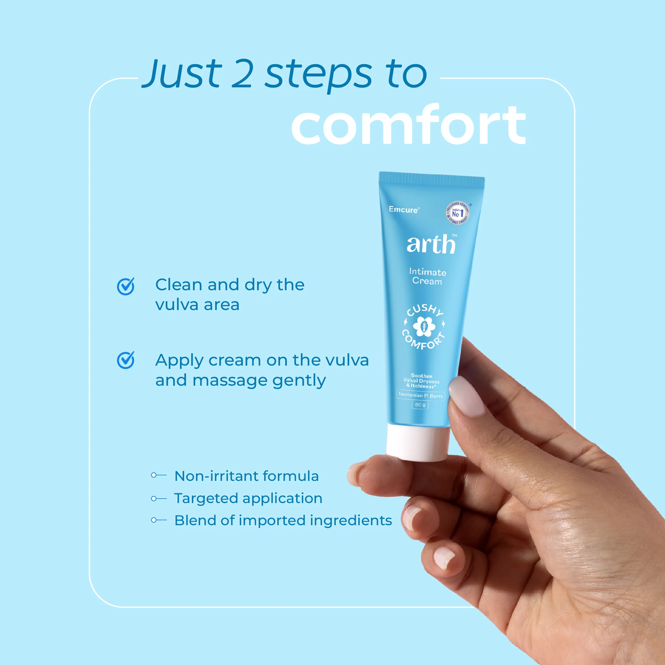 Intimate Cream | Free Self-Care Case on Pack of 2 - Image 8